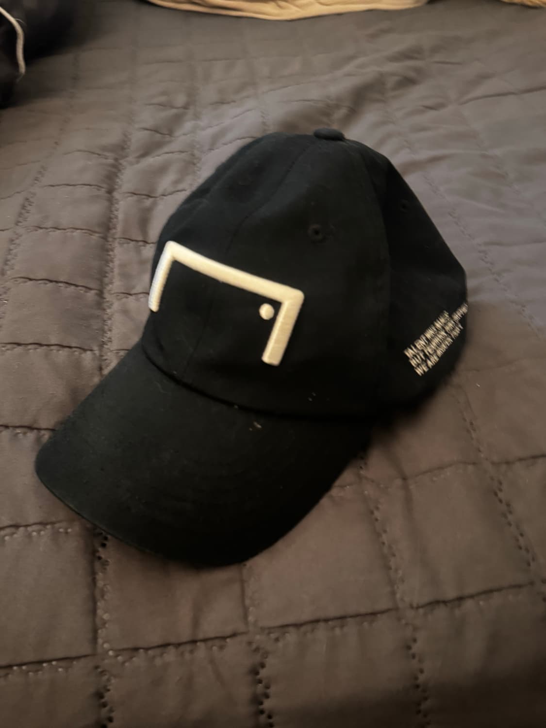 GOALSTUDIO 블랙 볼캡 상품이미지1