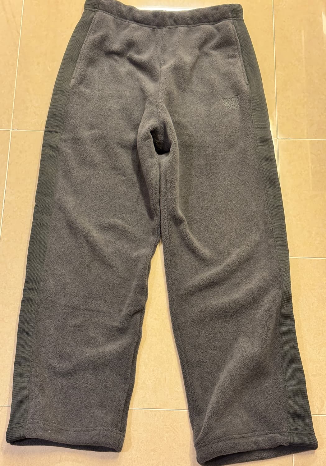 (M) 유니클로 x 니들스 플리스 그레이 팬츠 상품이미지1