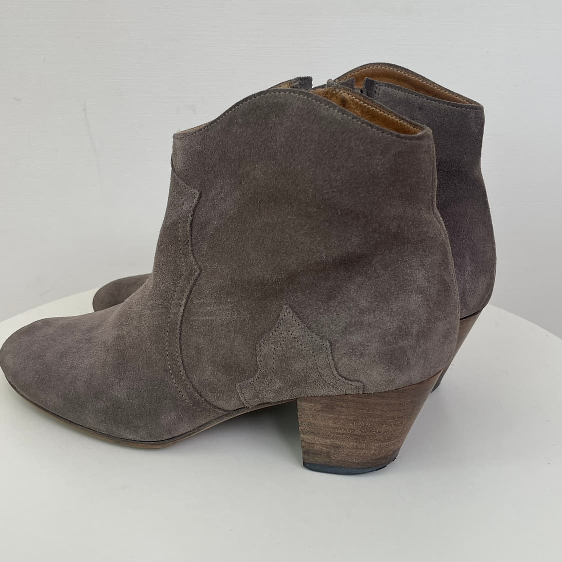 이자벨마랑 웨스턴 스웨이드 앵글 부츠 38 (240) 상품이미지8