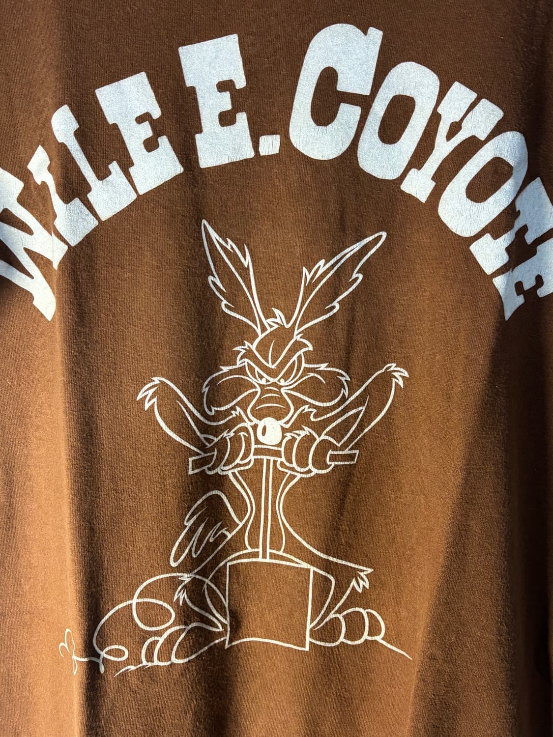90s Looney Tunes coyote 빈티지 루니툰즈 코요테 티셔츠 상품이미지6