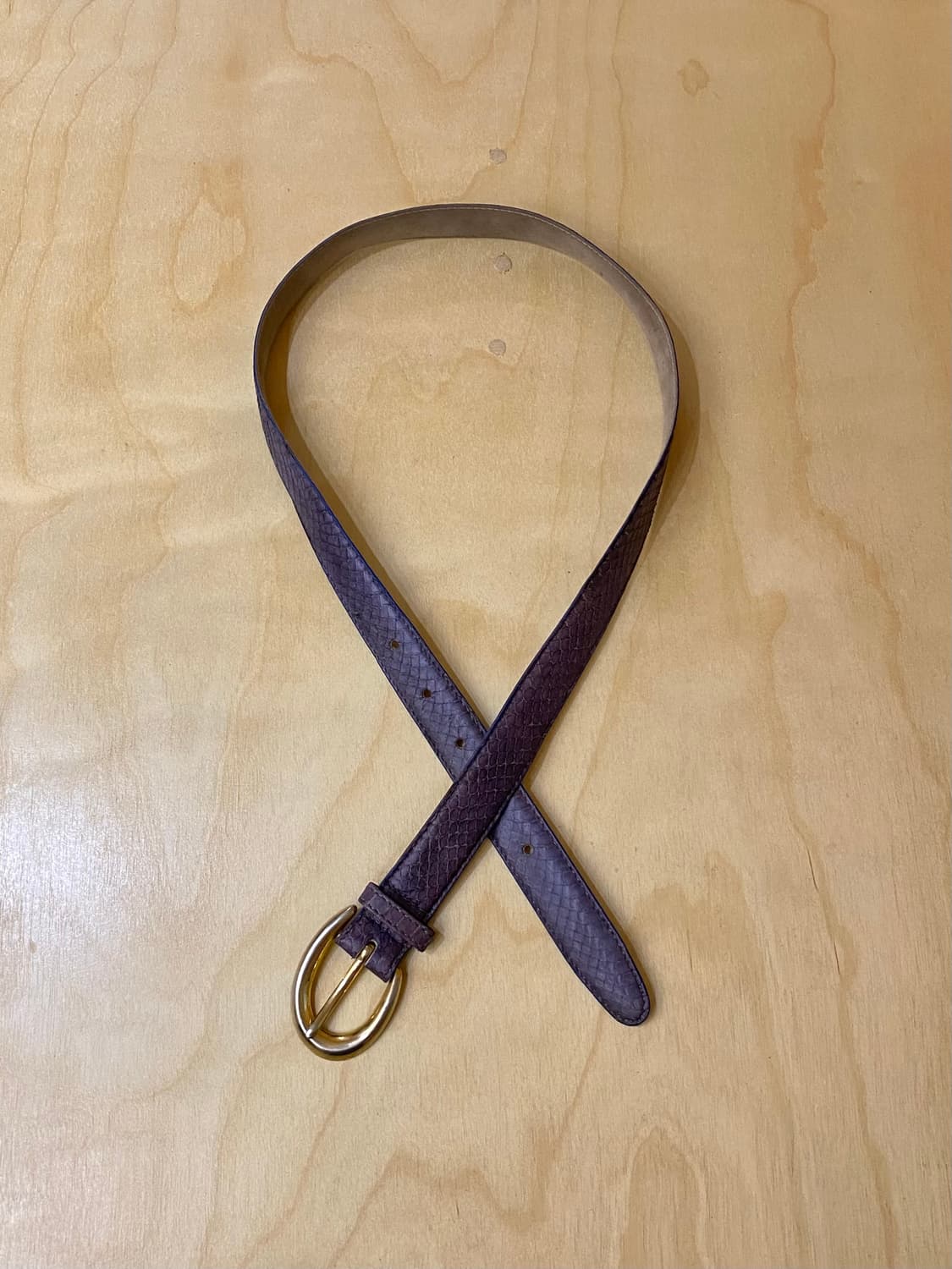 VTG python dressy belt 상품이미지2