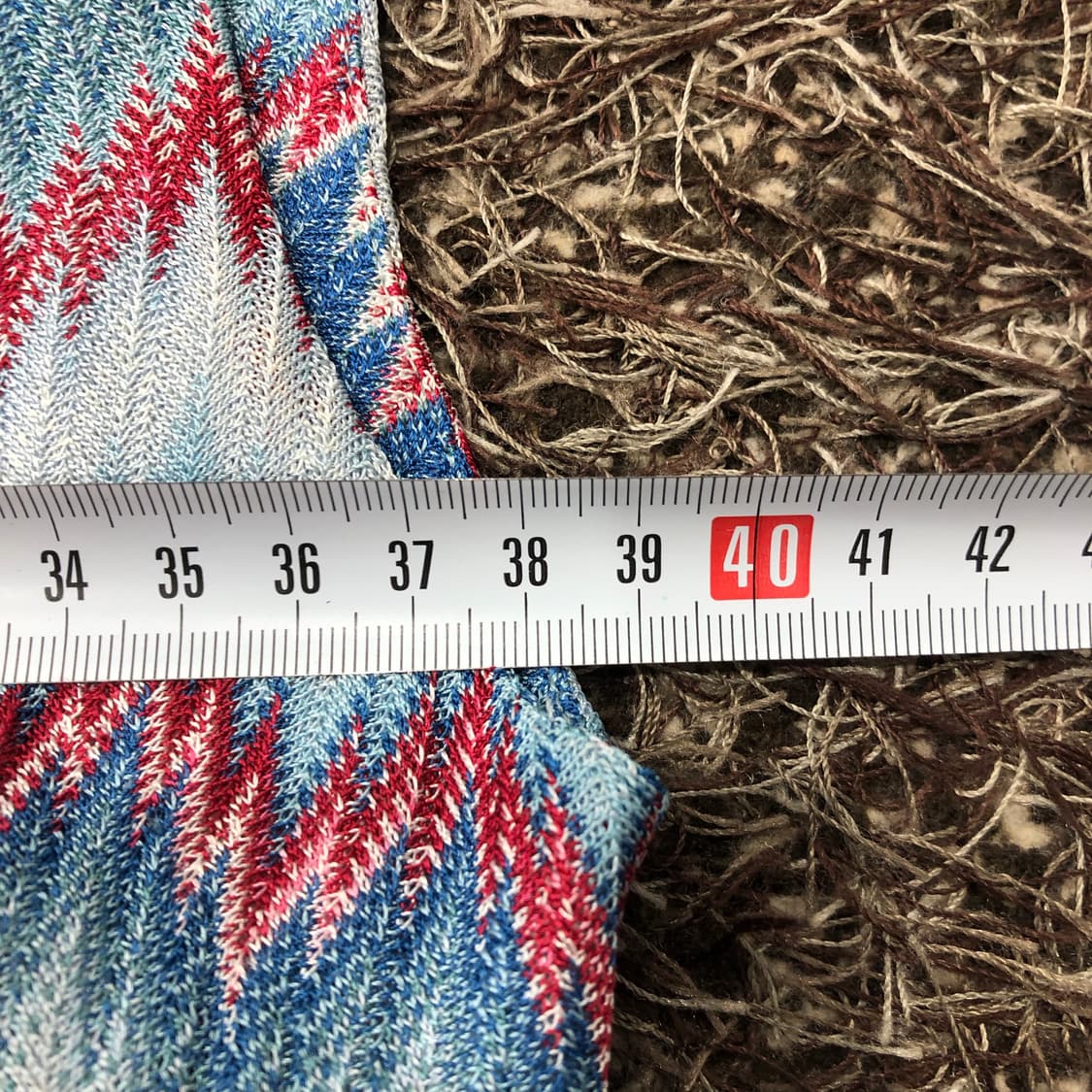 S 미쏘니 슬리브리스 민소매 패턴 원피스 상품이미지6