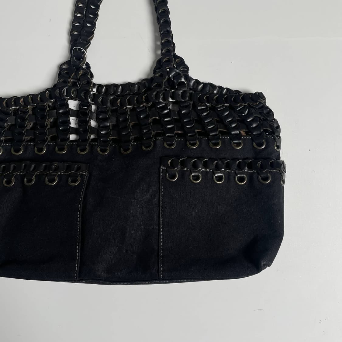 Bardot rose 레더 링 핸들백 상품이미지3