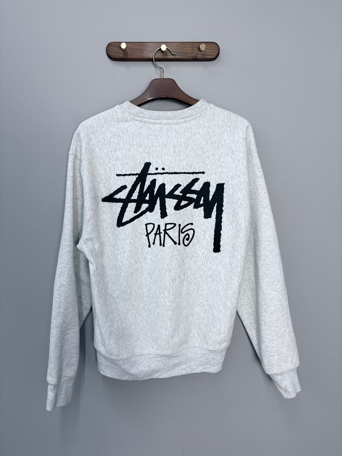 스투시 스탁파리 크루넥 애쉬헤더 A3545 상품이미지4