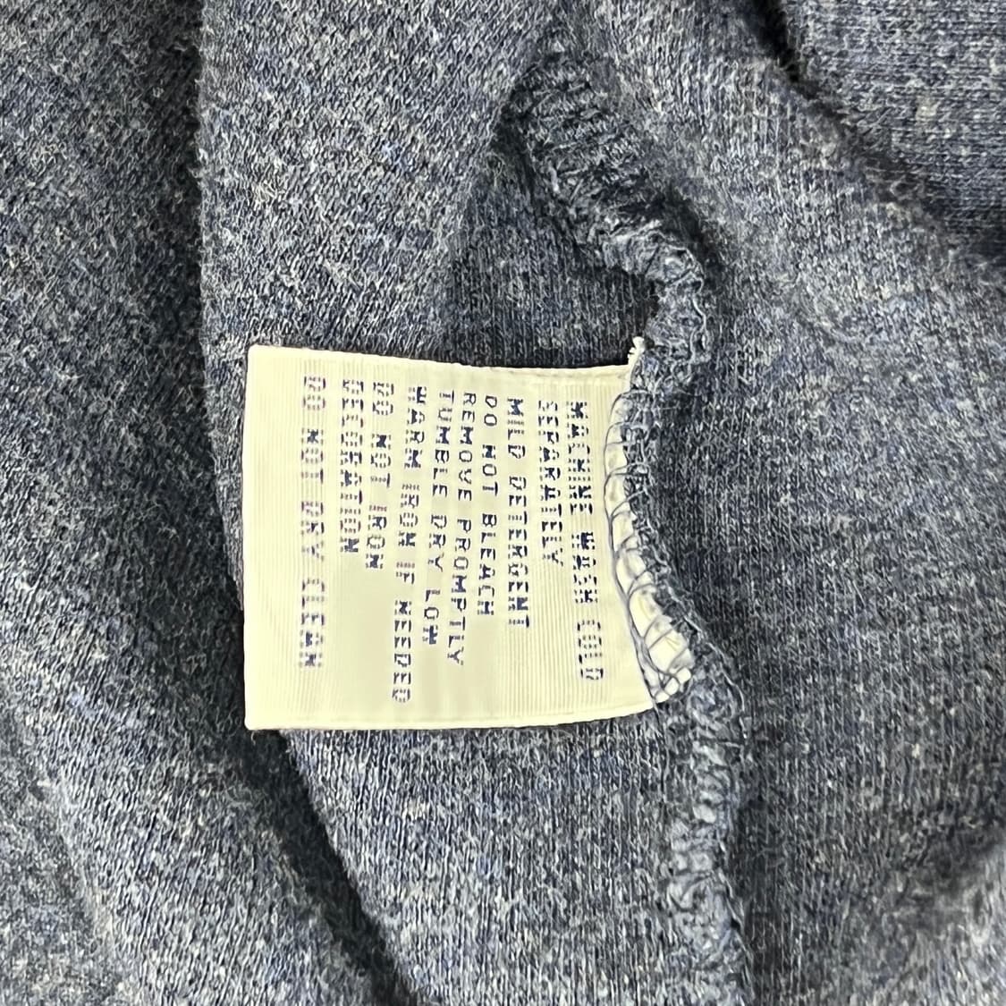 폴로 랄프로렌 네이비 하프집업 맨투맨 S 상품이미지7