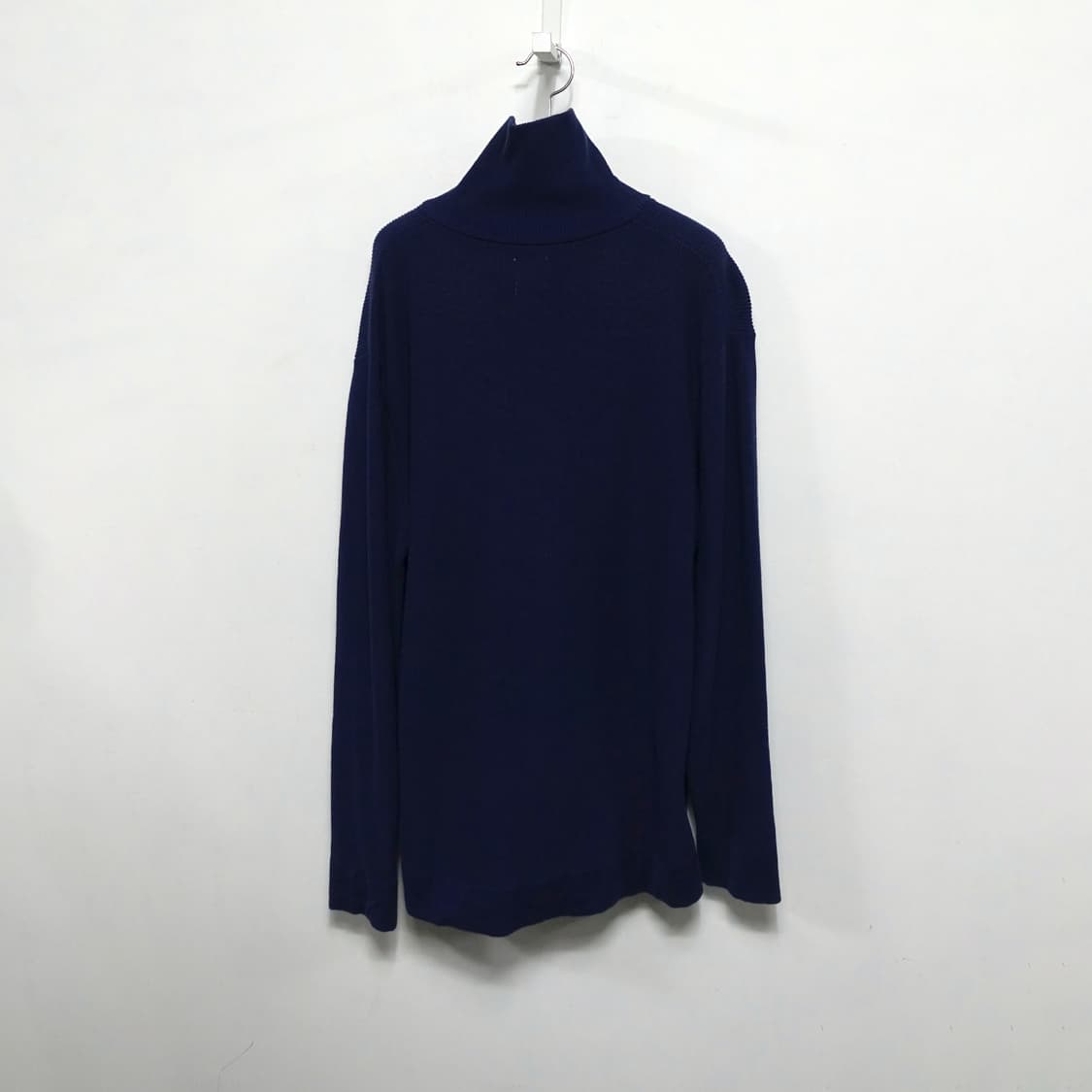 [L] ZARA 자라 네이비 반집업 니트 상품이미지4