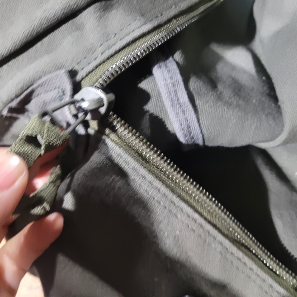 미 빈티지 캔버스 대형 공군 더플백 상품이미지6