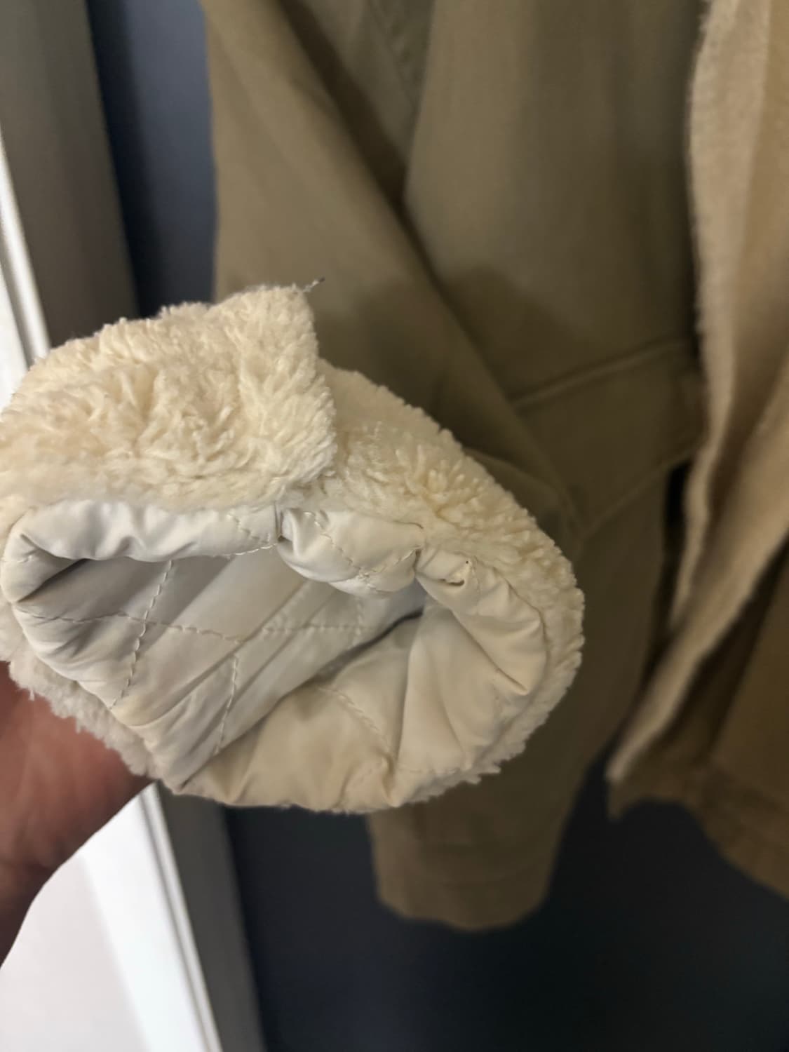 자라 양털 자켓 상품이미지5