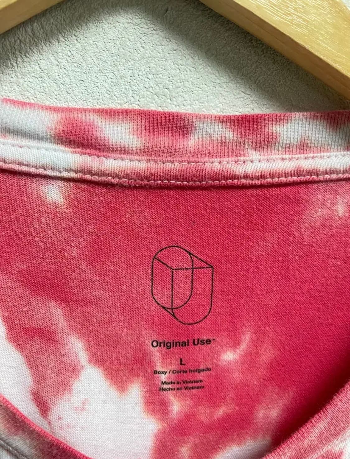 타이다이 나염 빈티지 Original Use 티셔츠 L-XL 상품이미지6