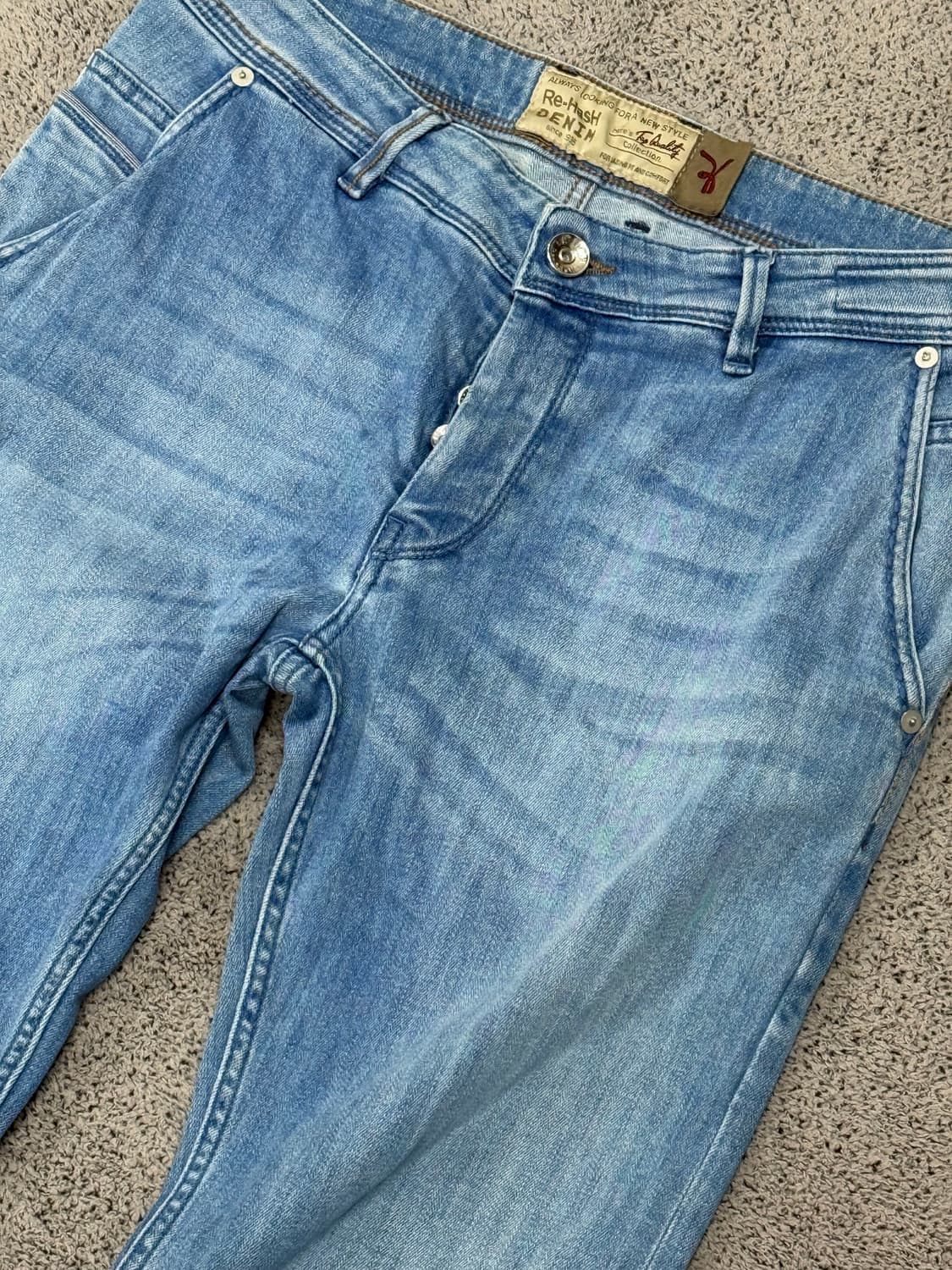 (32) 이태리 브랜드 Re-HasH 연청 데님 (삼성물산 정식 수입) 상품이미지2