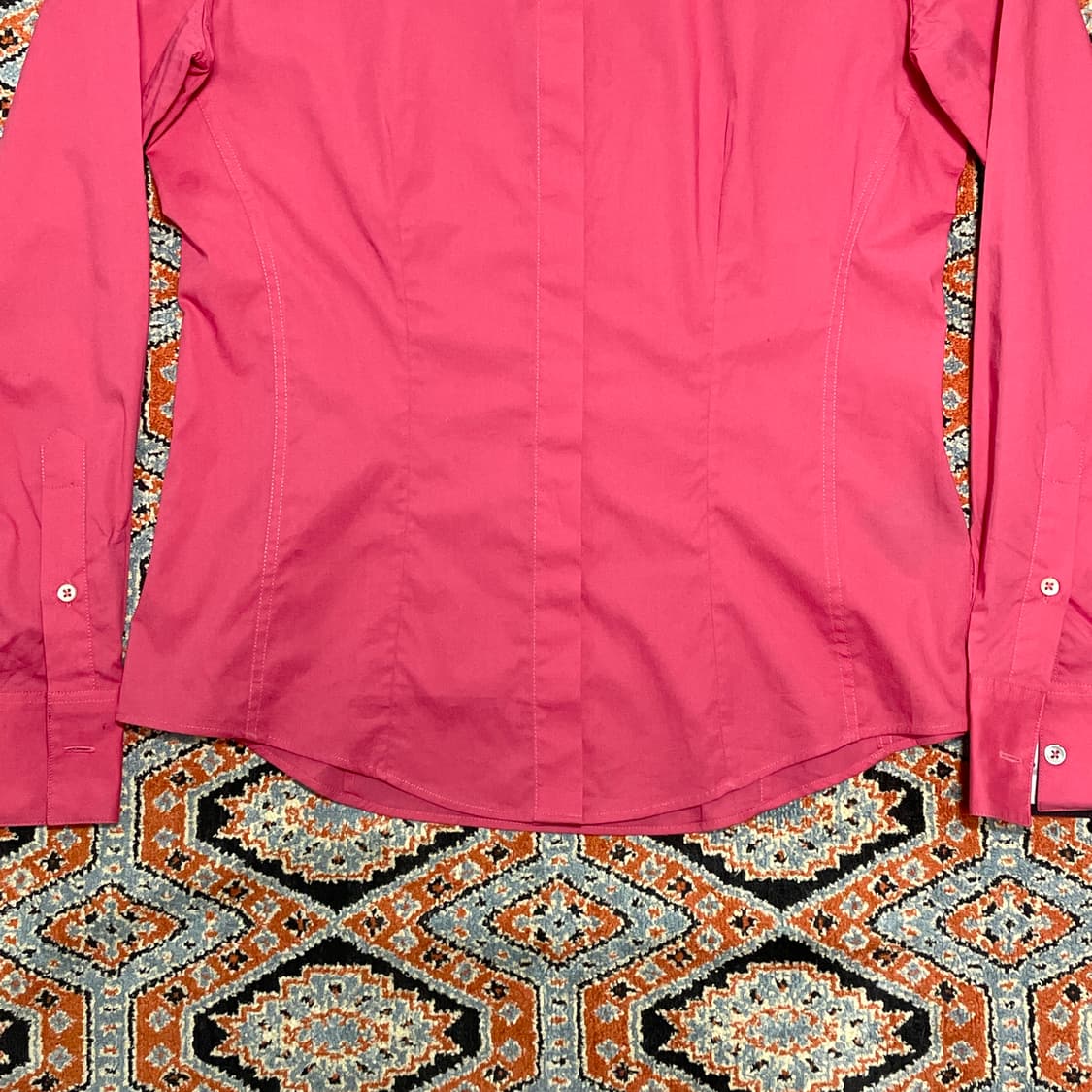  폴스미스 핑크 클래식 셔츠 여성42 상품이미지3