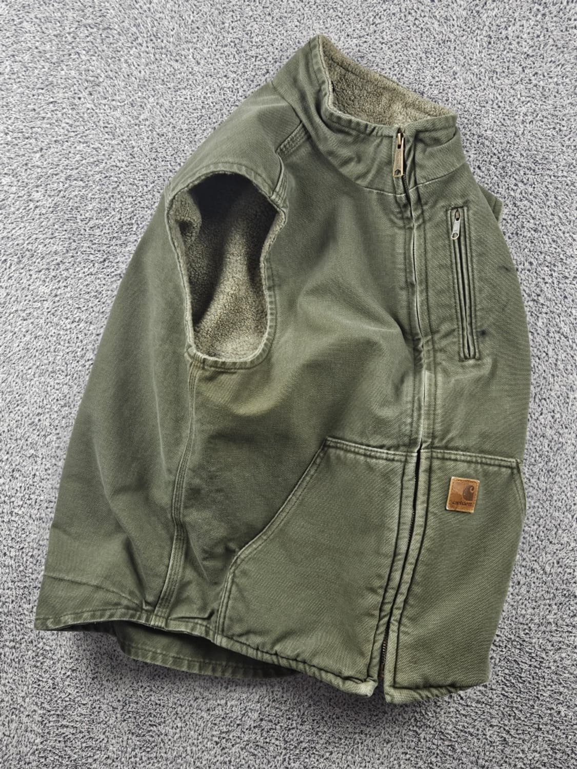 칼하트 V33 셰르파 모크넥 덕 워크 베스트 ( M ) / 10828 상품이미지4