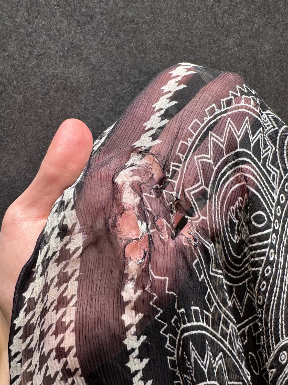 솔로이스트 실크 스카프 상품이미지5