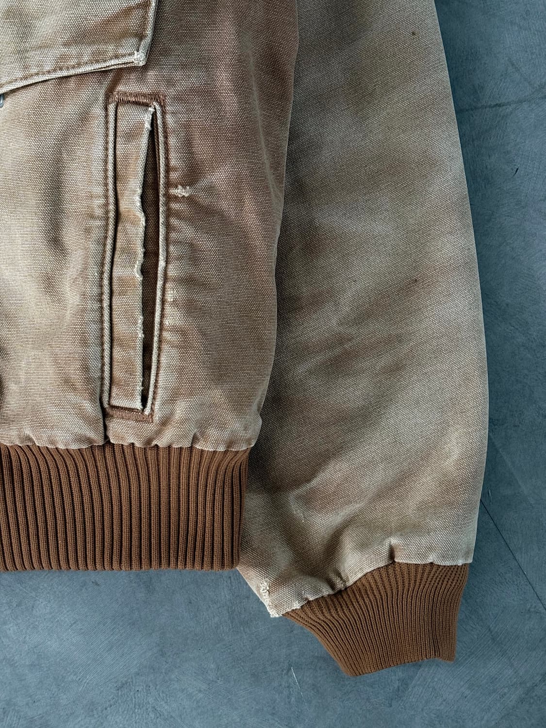 Carhartt 칼하트 90’s J165 베이지 워크 자켓 상품이미지4