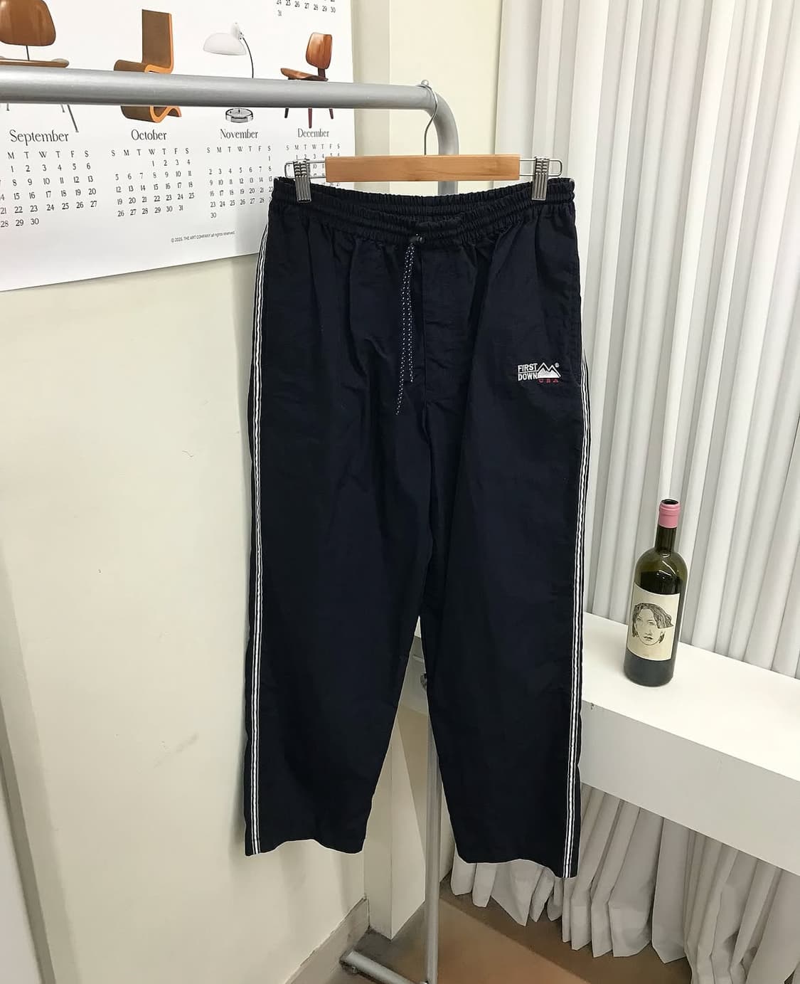 퍼스트다운 usa 나일론 트랙 팬츠 상품이미지1