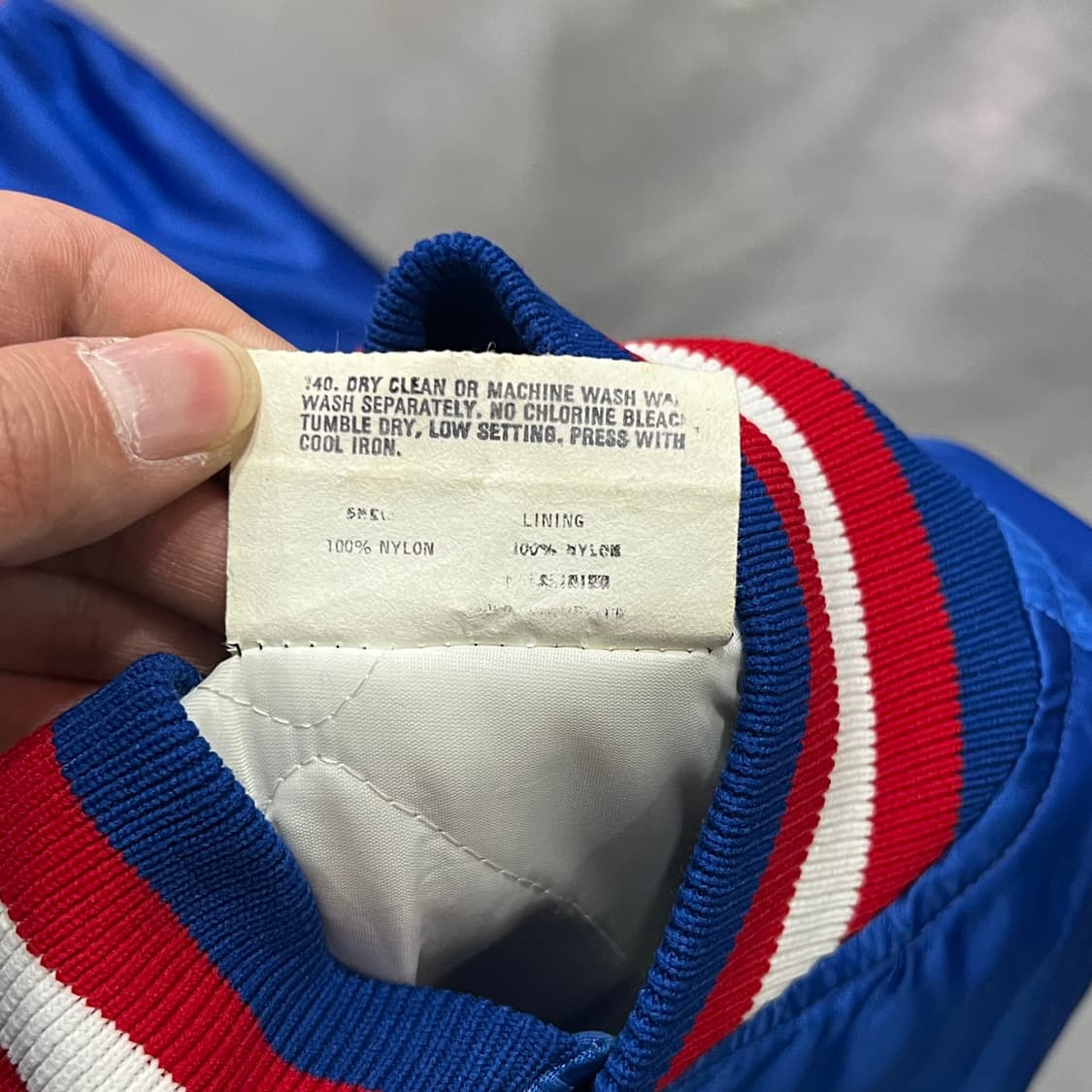  90s USA 새틴 자켓 y14585 상품이미지7