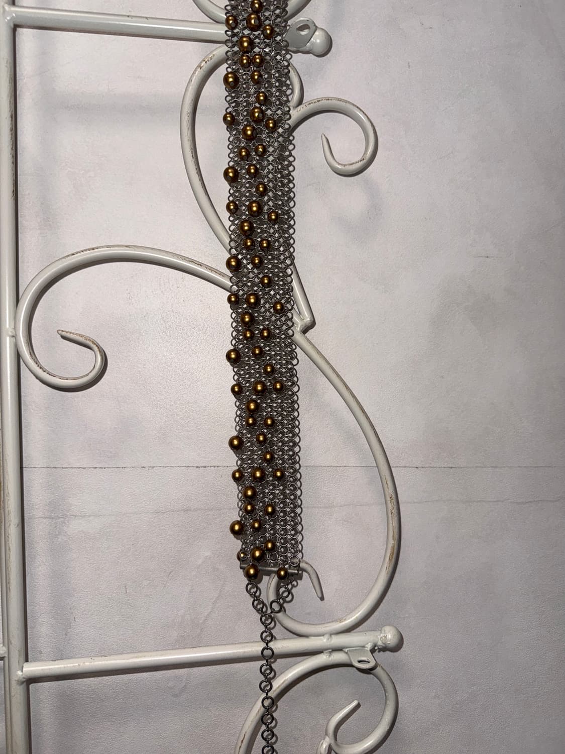 Bold antique gold ball chain belt  상품이미지6