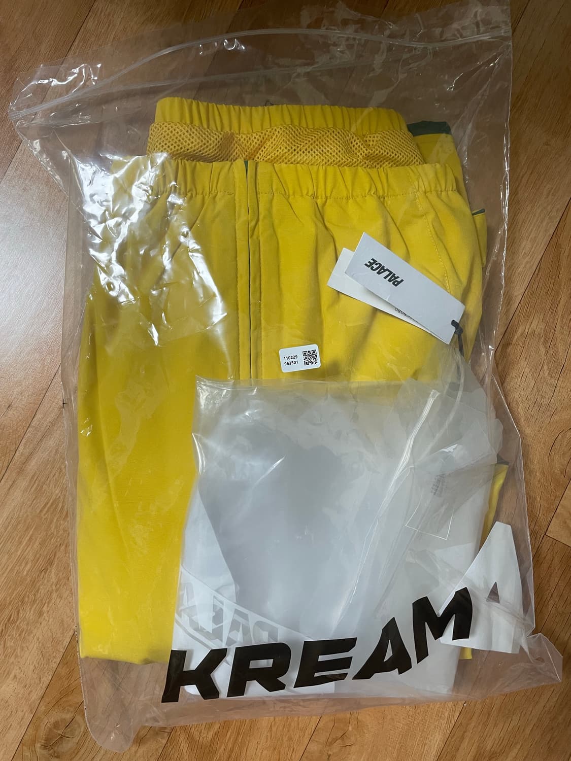 팔라스 프로 팀 02 쉘 자켓 옐로우 - 24FW 상품이미지4