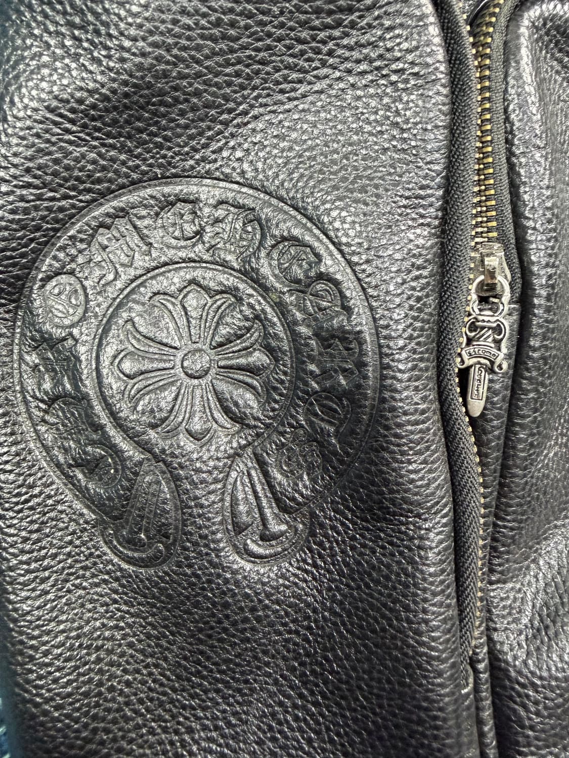 [유니크 디자인] 크롬하츠 스타일 레더 크로스백 상품이미지8