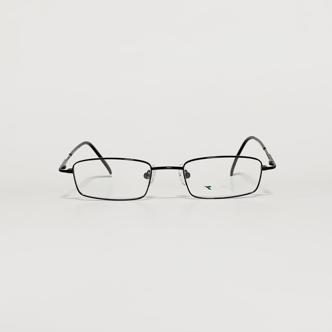 927 데드스탁 빈티지안경 슬림 사각 블랙 메탈 픽키 상품이미지1