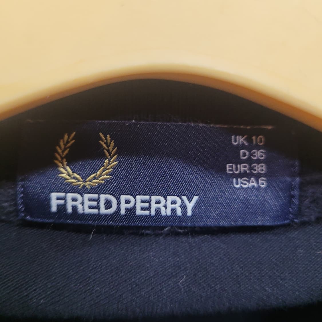 Fred Perry 프레드페리 빈티지 자수로고 슬리브리스 나시 셔츠 상품이미지5