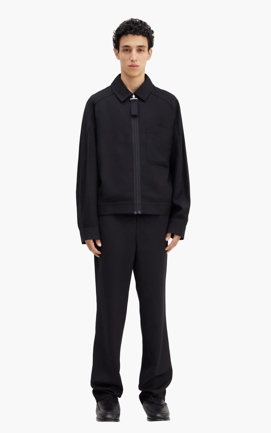 자크뮈스 르 블루종 리누 그로그랭 봄버 블랙 50 상품이미지2