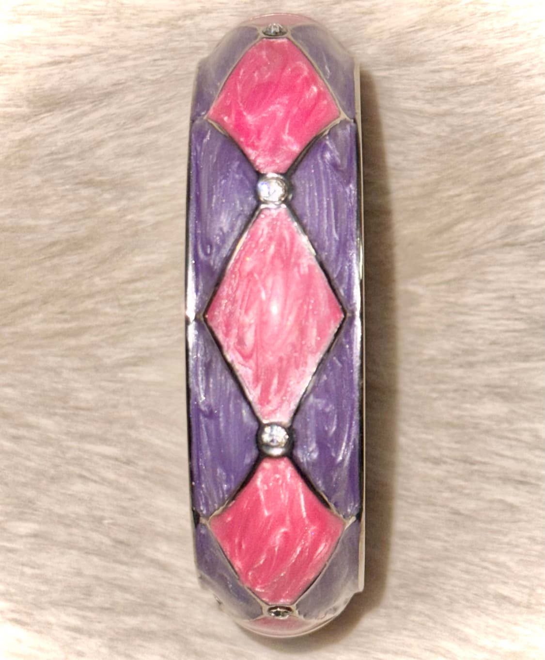 헤이세이 핑크 다이아 갸루 뱅글 팔찌 상품이미지3