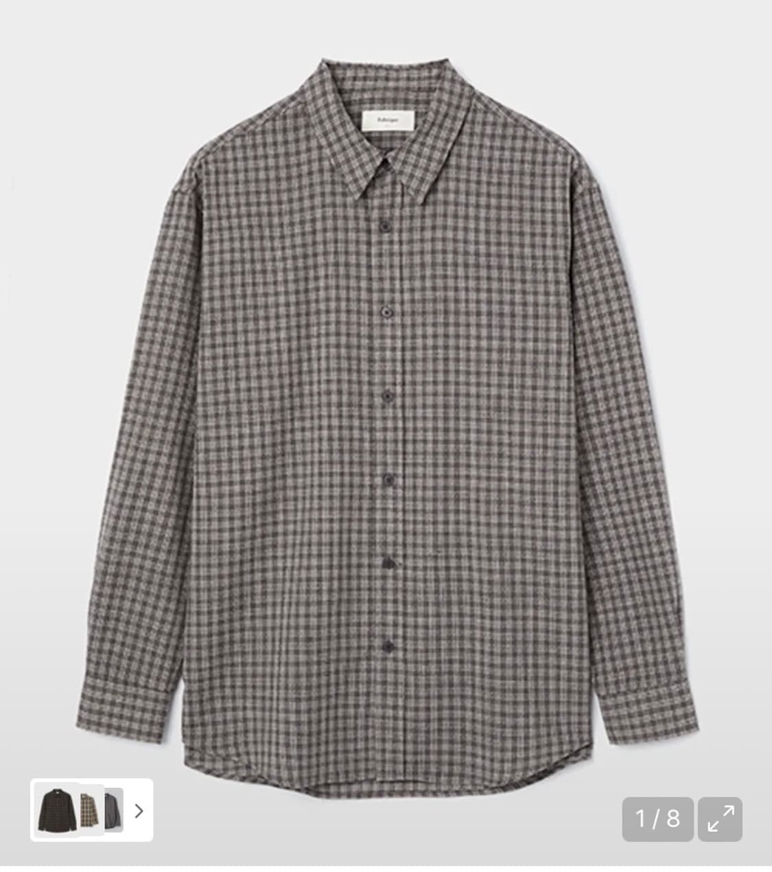 파브레가 체크셔츠  상품이미지1
