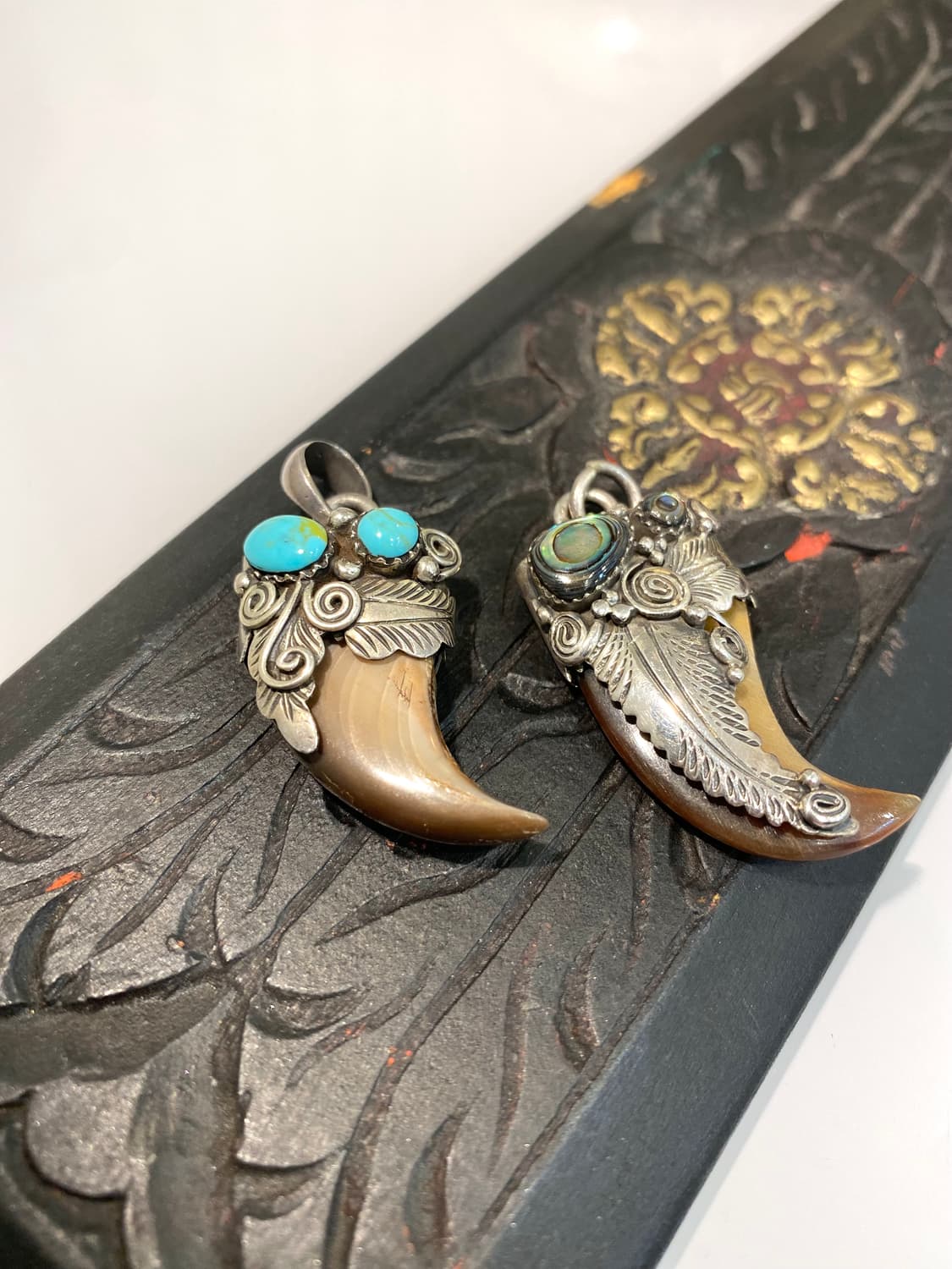 bear claw turquoise 925silver  상품이미지5