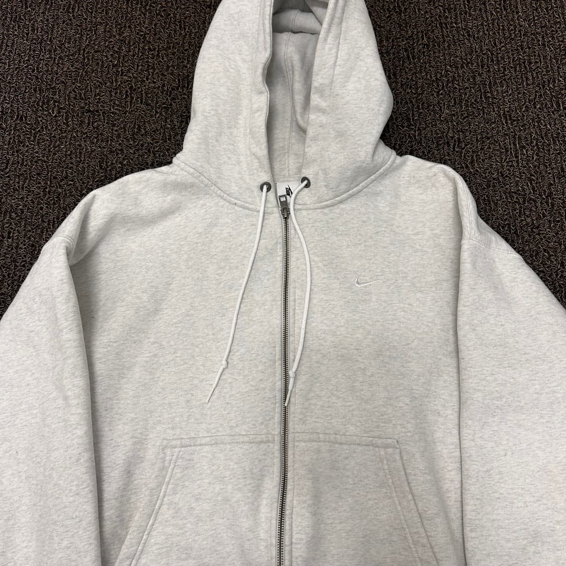 NIKE 나이키 기모 후드집업 애쉬해더 2XL 상품이미지2