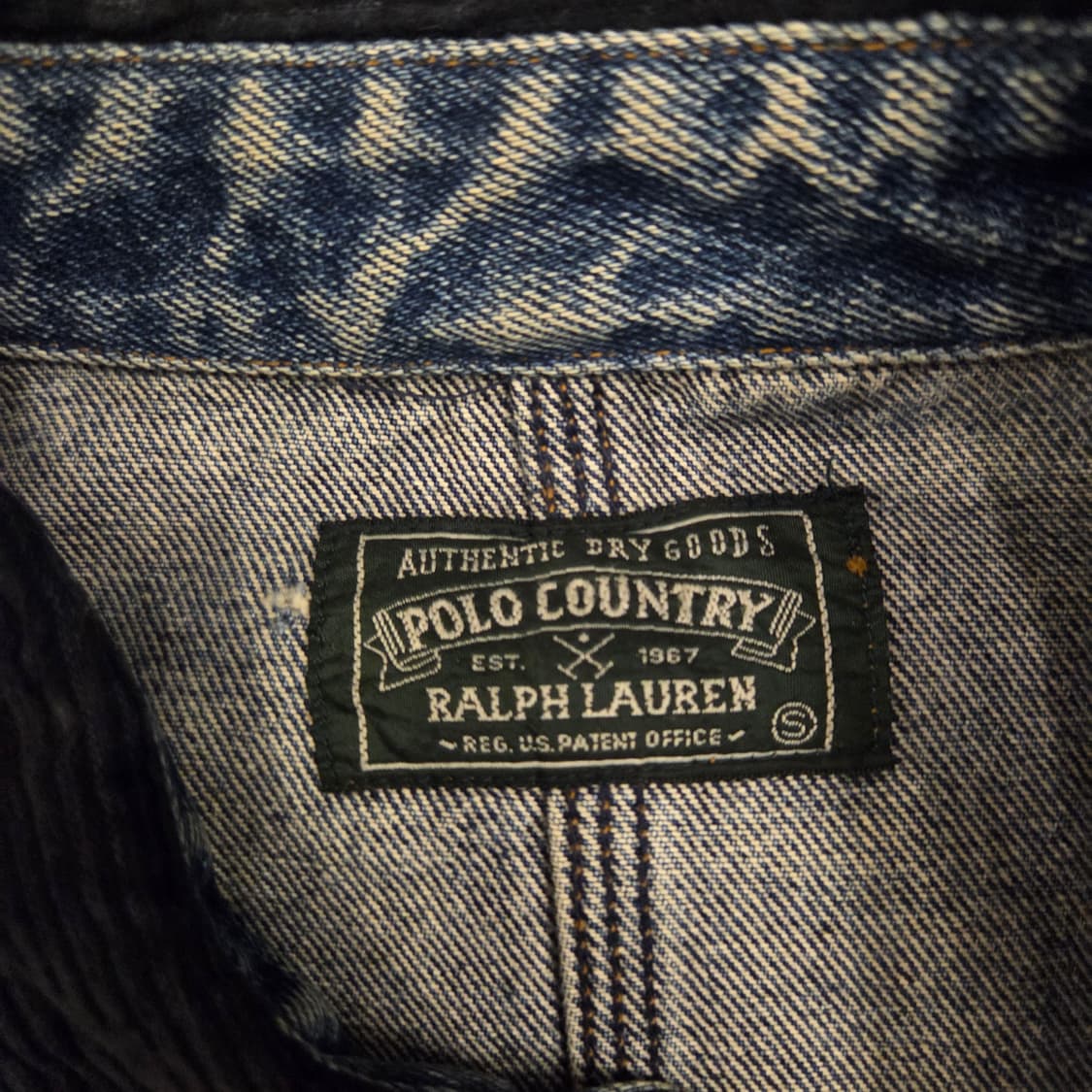 90s 폴로 컨트리 데님 초어 자켓 상품이미지3