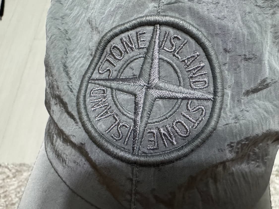 [xl] 스톤 아일랜드 메탈 6-패널 캡 아쿠아 상품이미지7