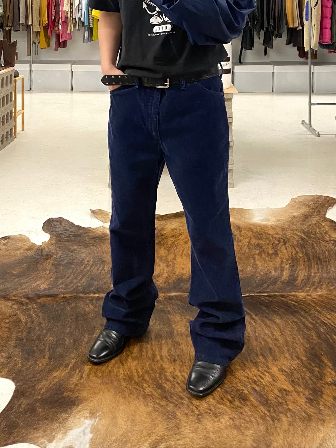 80's WRANGLER corduroy boots-cut pants 상품이미지9