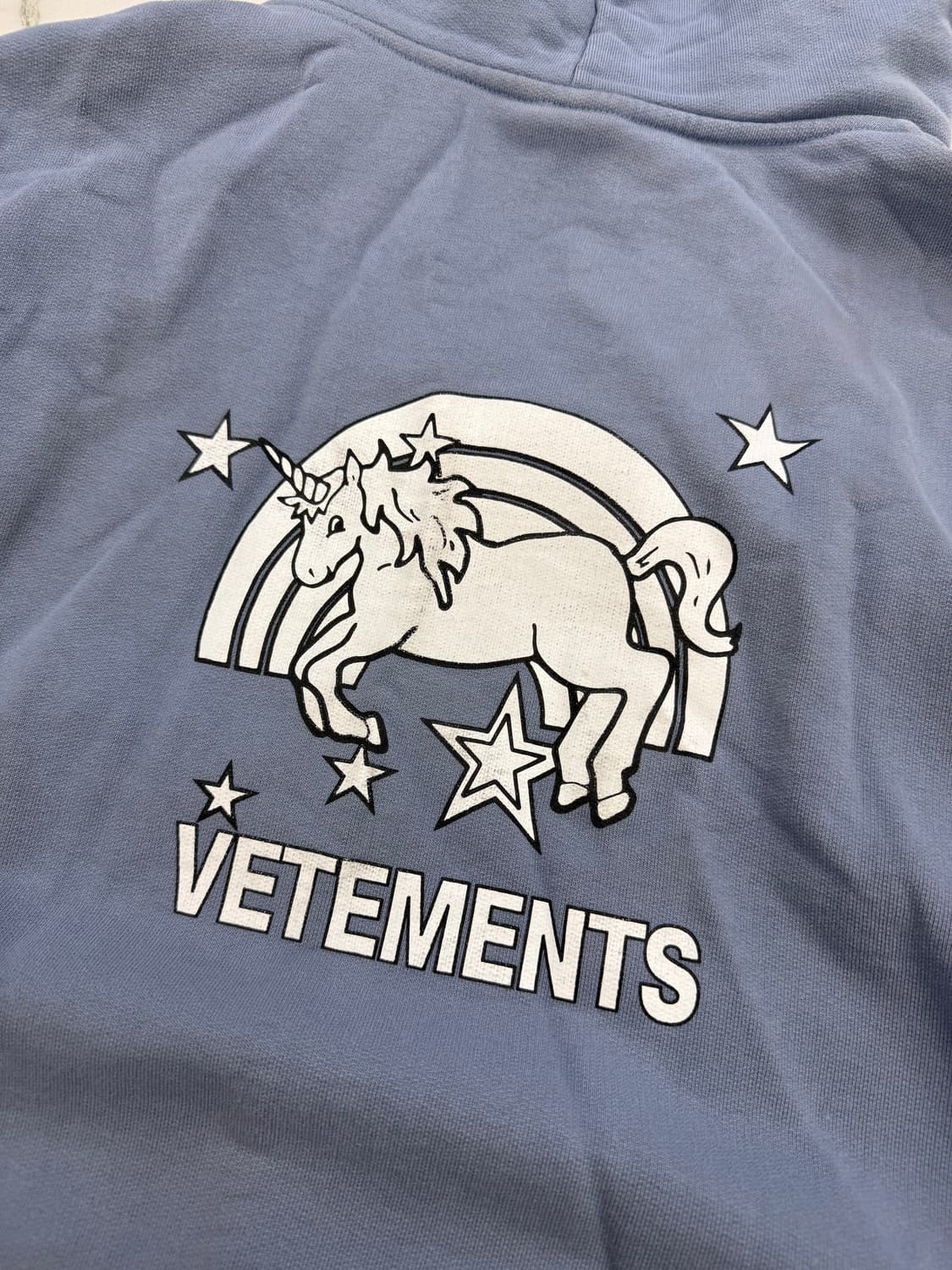 베트멍 유니콘 레인보우 후드 블루 상품이미지5