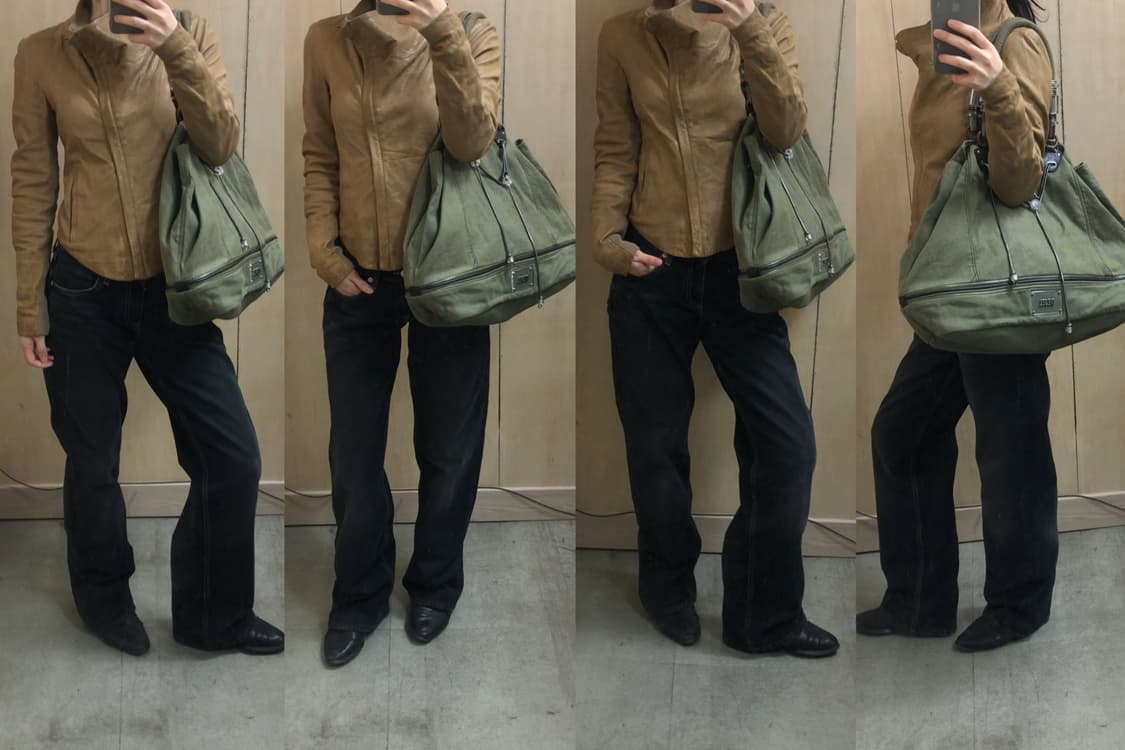 [직수입] 빈티지 helmut lang 레더 자켓 상품이미지10