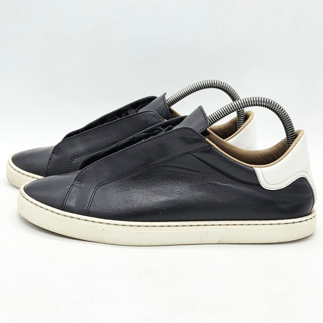  에르메스 레더 로우탑 스니커즈 블랙 (41)  상품이미지1