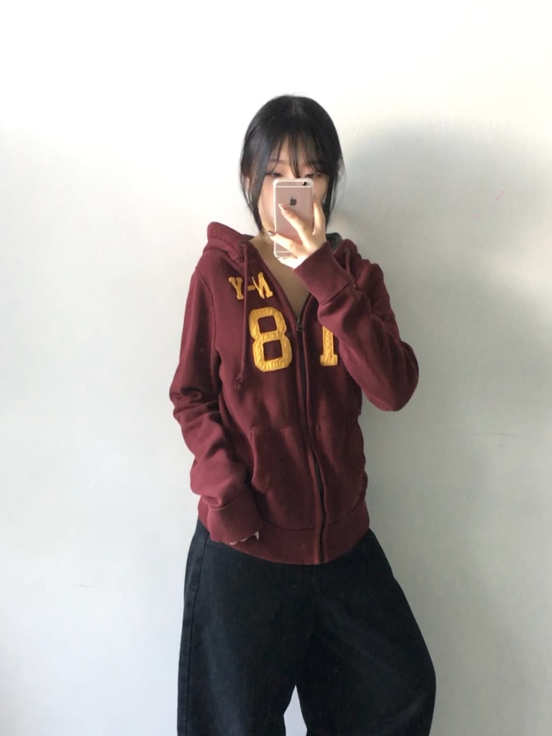 아베크롬비 자수패치 후드집업 상품이미지1