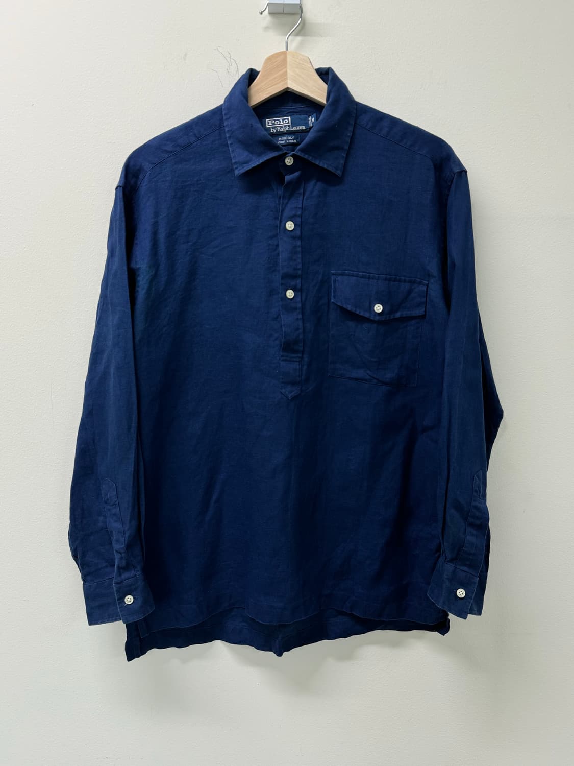 폴로 랄프 로렌 린넨 풀오버 셔츠  상품이미지1