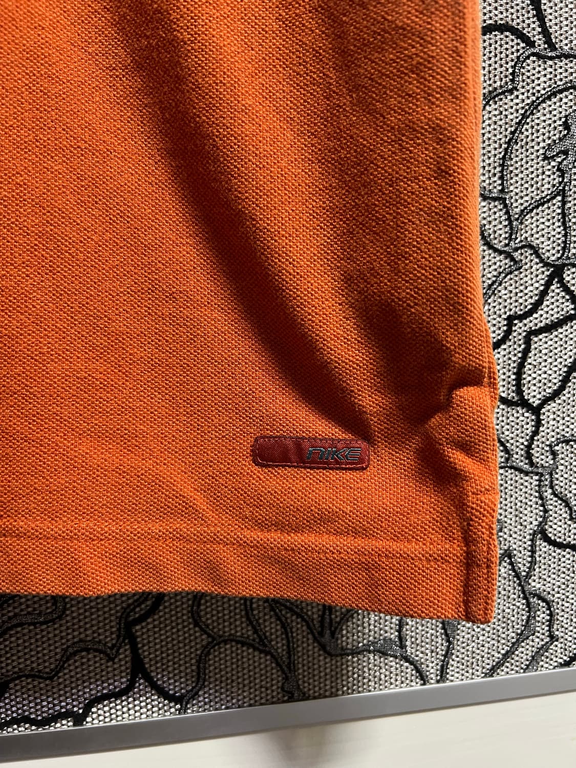 00s 나이키 오렌지 반팔 카라티 상품이미지3