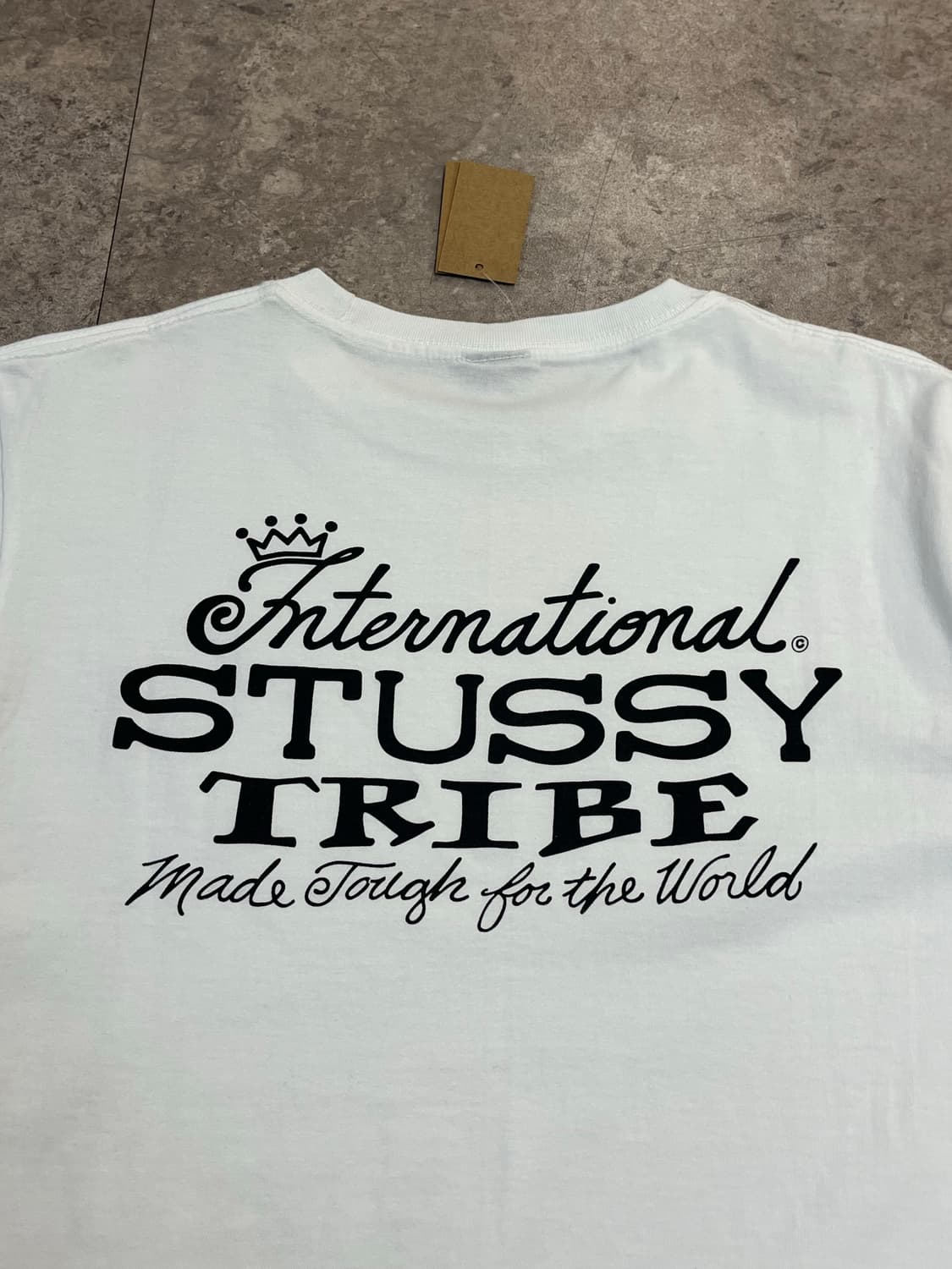 스투시 이스트 피그먼트 다이드 반팔티 화이트 M  #csz4075  상품이미지9