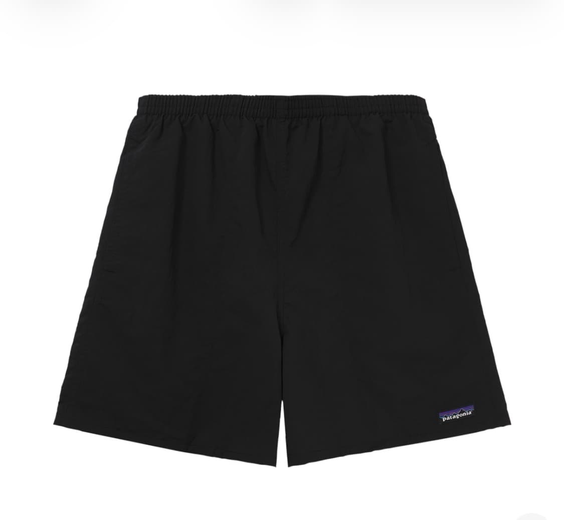 (M)파타고니아 배기스 5인치 블랙(미사용 세제품) 상품이미지1