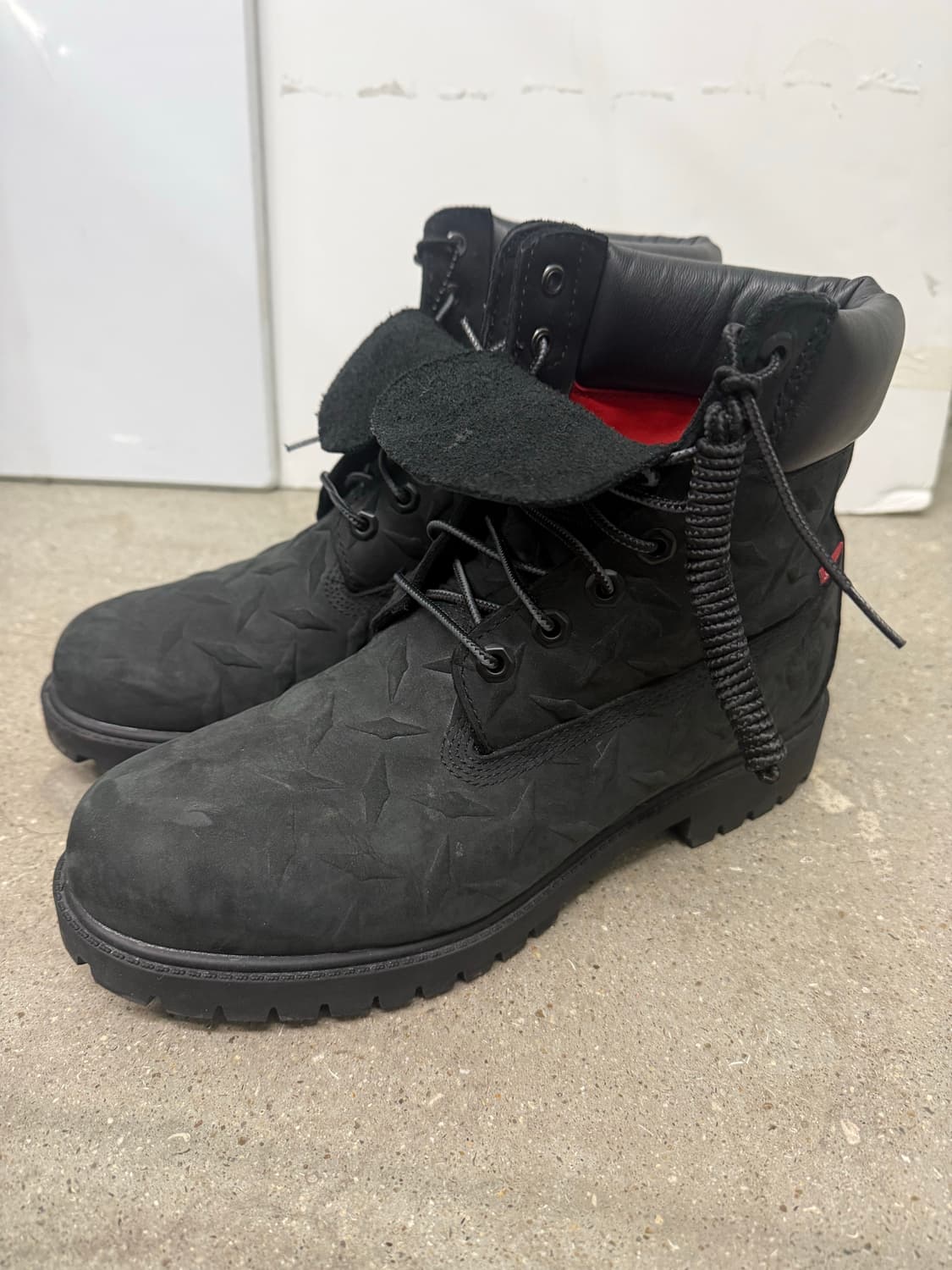 Timberland x Supreme Diamond Plate 부츠 상품이미지1