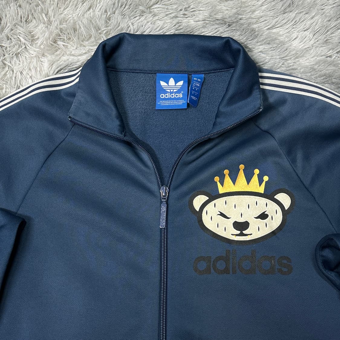 아디다스 빅로고 모크 베어 트랙탑 L 상품이미지2