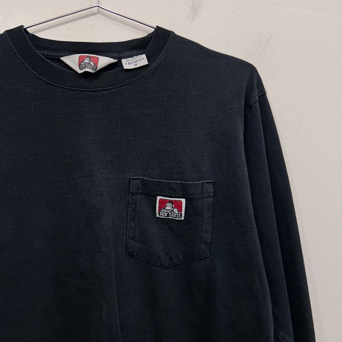 밴데이비스 체스트포켓 시보리 롱슬리브 상품이미지1