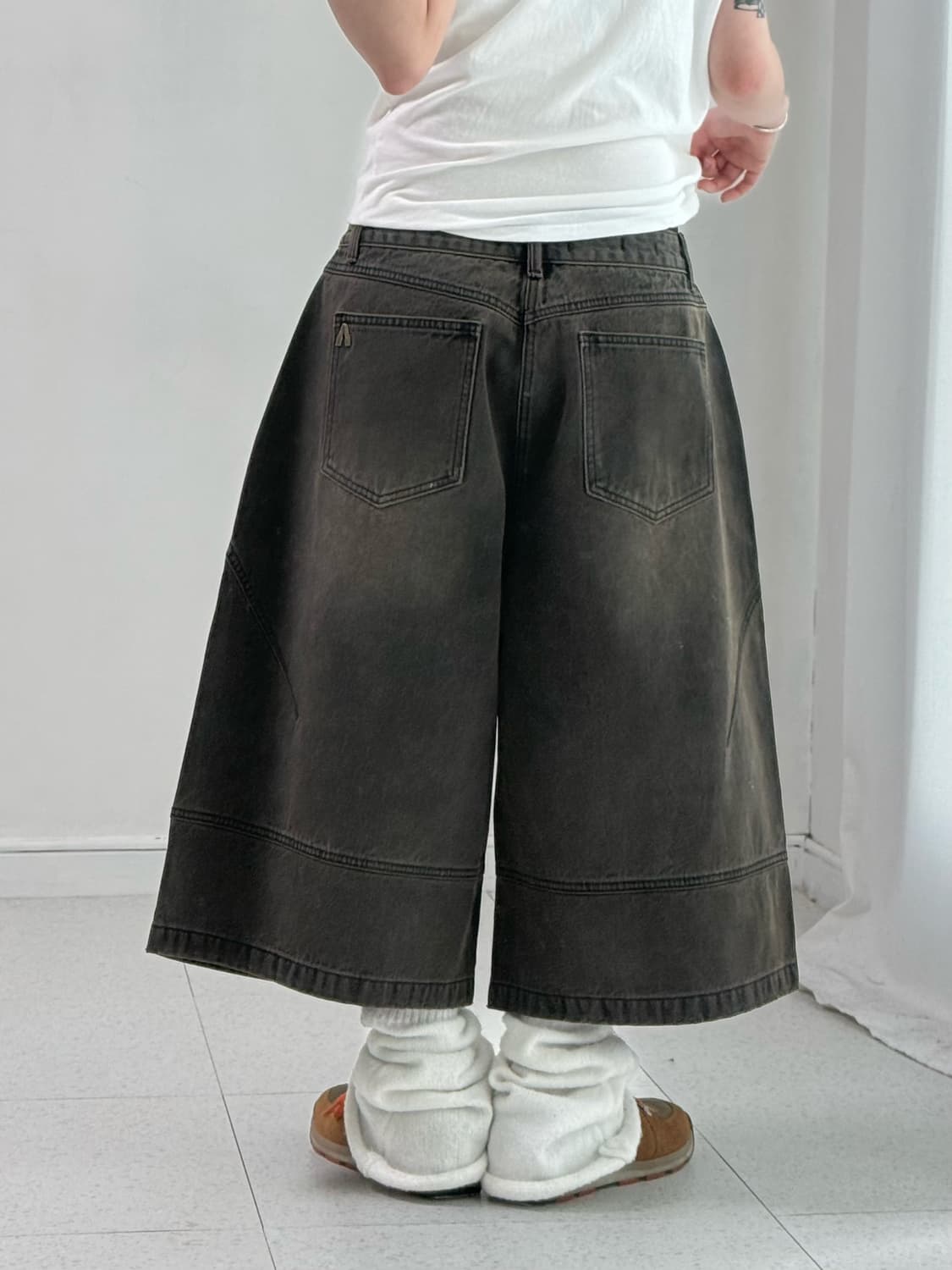 버커루 워싱 버뮤다 팬츠 상품이미지4