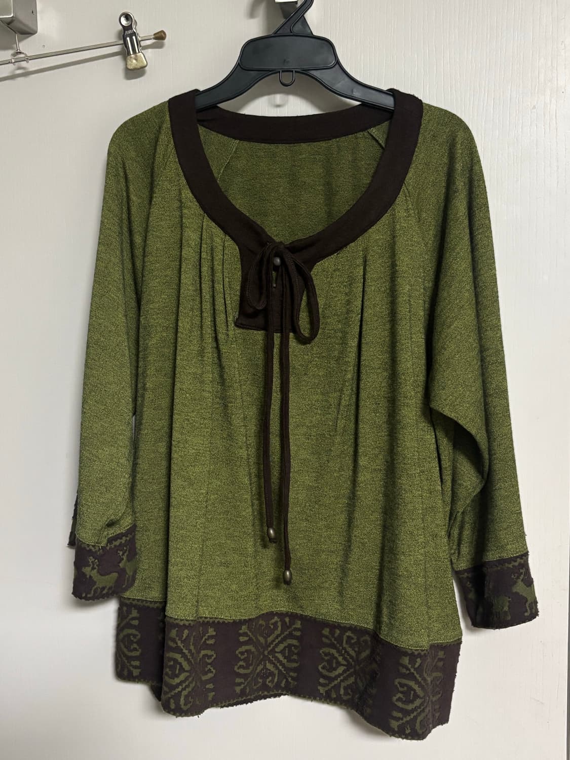 수피빈티지 초코나무 모리걸 상의 상품이미지1