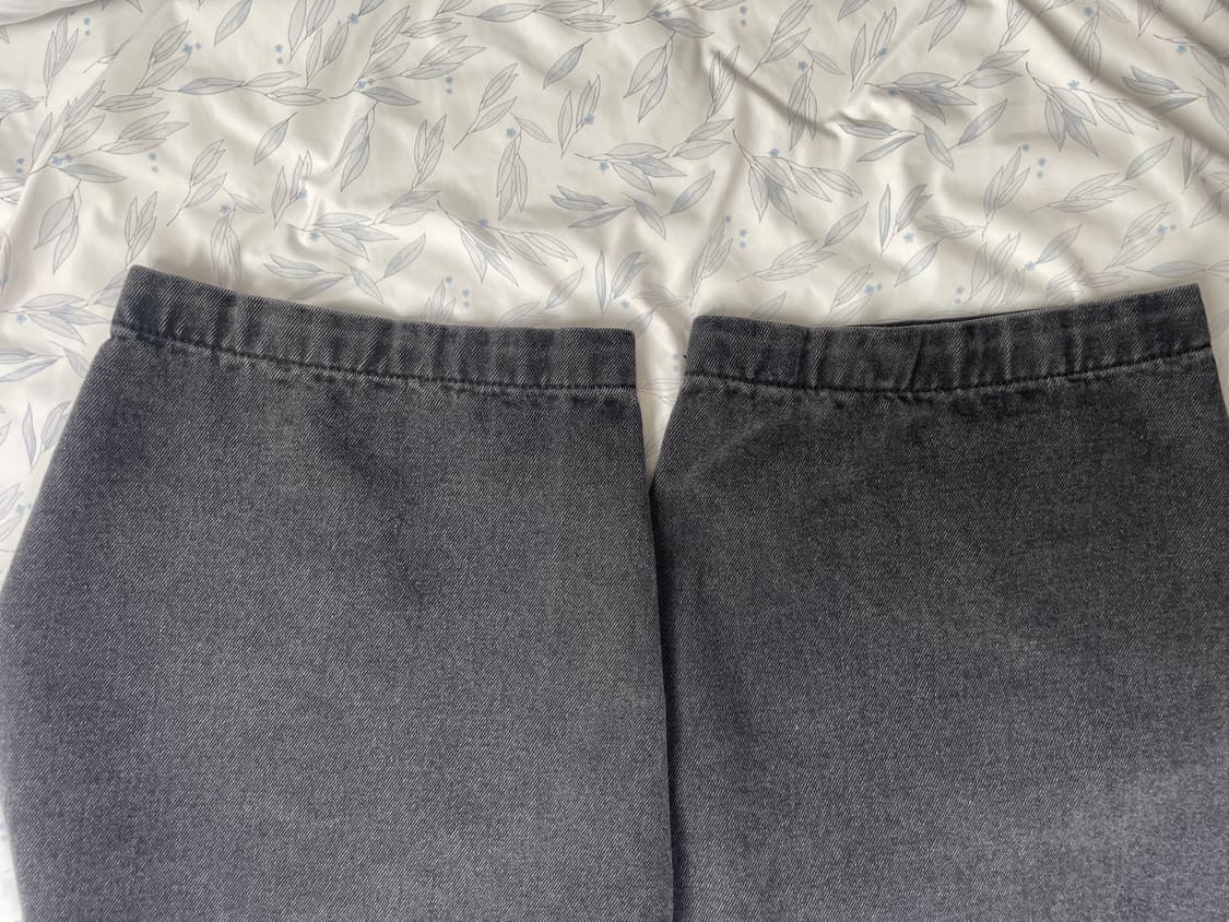 노매뉴얼 와이드 데님 팬츠 상품이미지6