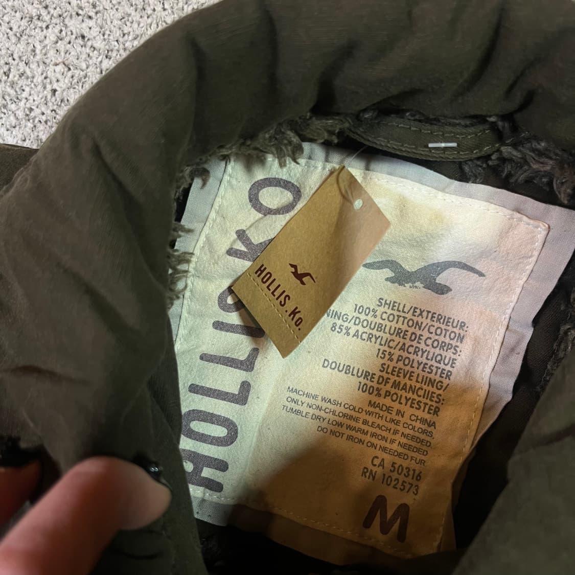 홀리스터 쉐르파 워크 자켓 상품이미지4