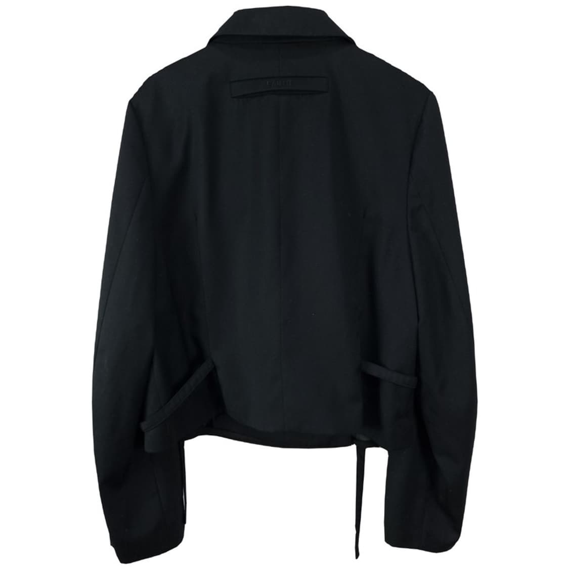 [배드블러드] 오버핏 더블 브레스트 블레이저 자켓 블랙 M19906 상품이미지3