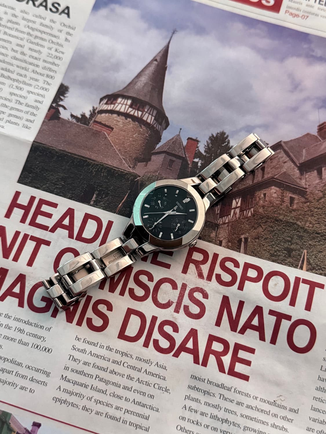 세이코 Seiko lk 루키아 블랙 레이디스 상품이미지2